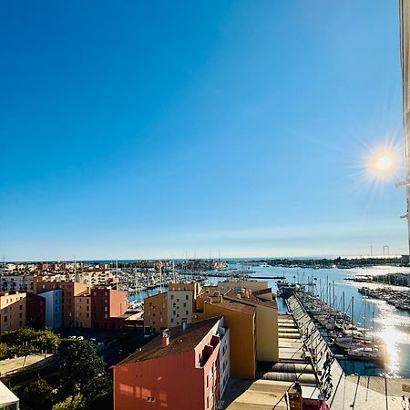 Centre Port,Vue Panoramique,Clim,Balcon,Wifi Appartement Agde Buitenkant foto
