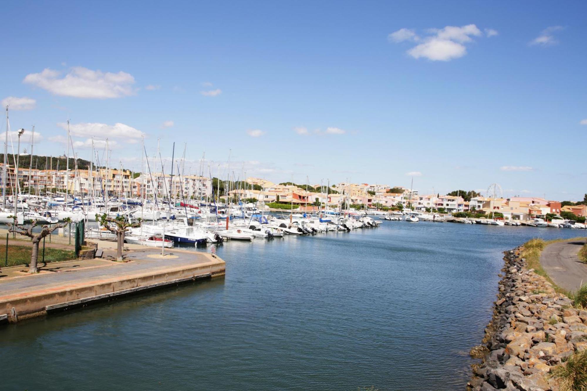 Centre Port,Vue Panoramique,Clim,Balcon,Wifi Appartement Agde Buitenkant foto